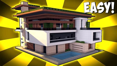 Are you a player of minecraft and looking for some inspirations? Minecraft: How To Build A Large Modern House Tutorial ...