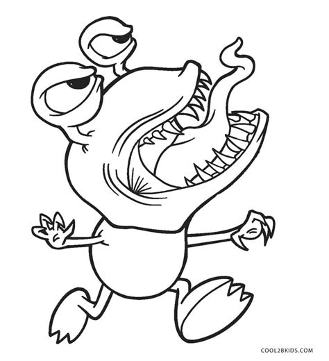Monster coloring pages online coloring pages coloring book pages coloring sheets tracing pictures monster spray monster classroom creepy monster cute. Free Printable Monster Coloring Pages For Kids