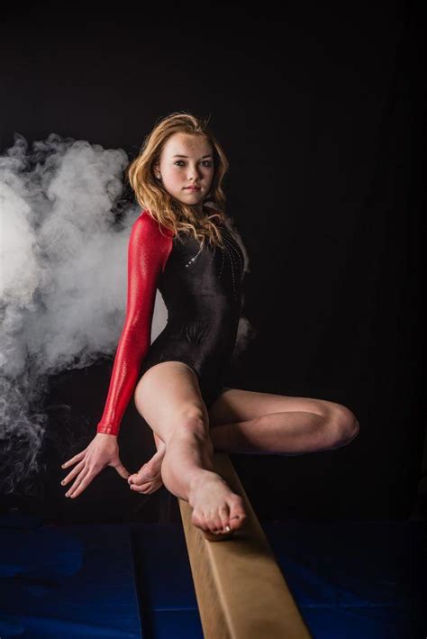 Unique Gymnastics Photography Individual Athlete Portraits