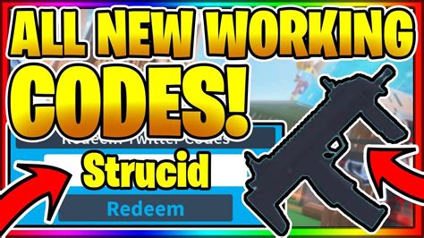 All New Secret Op Working Codes November 2019 Roblox Strucid Youtube