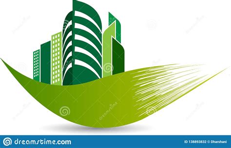 Eco Building Logo Stock Vector Illustration Of Consulting 138893832