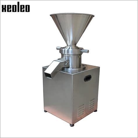 Xeoleo Commercial Sesame Butter Maker Stainless Steel Sesame Butter Machine Nut Butter Grinding