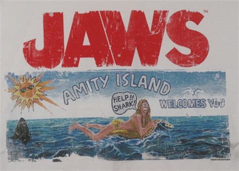 Jaws Amity Island Welcomes You T Shirt