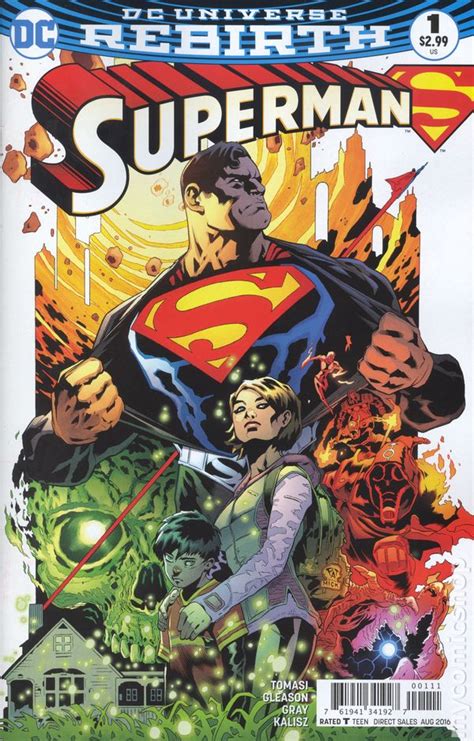 Superman Comic Books Issue 1 Published By Dc