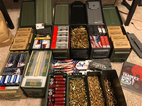Ammo Can Love Organizing The Ammo Cabinet Rguns