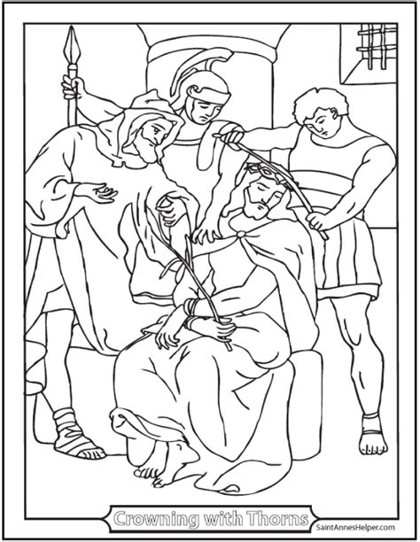 40 Rosary Coloring Pages The Mysteries Of The Rosary