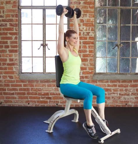 10 Best Strength Training Moves For Women Over 50 Overhead Press