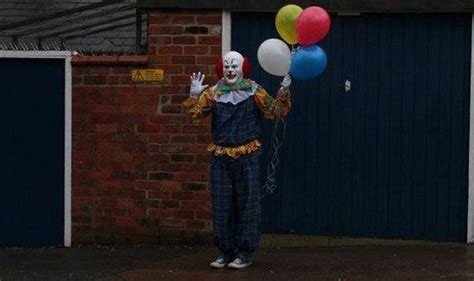 Sinister Northampton Clown Denies Trying To Scare People In The
