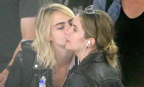 Cara Delevingne And Ashley Benson Pack On The Pda After Confirming Relationship Ashley Benson