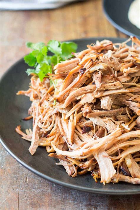 Pulled Pork Made In The Oven Green Healthy Cooking