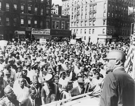Malcolm x was a prominent leader in the black community and later around the nation. Malcolm X, Speaking To An Outdoor Rally Photograph by Everett