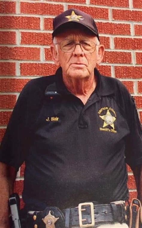 Deputy Sheriff James Harold Blair Simpson County Sheriffs Office