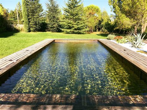 Piscine écologique En Bois Et Filtration Biologique Piscine