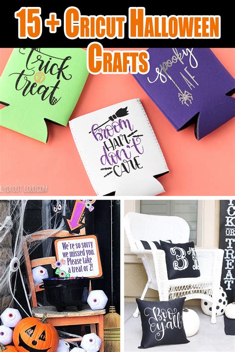 15 Halloween Cricut Craft Ideas Color Me Crafty