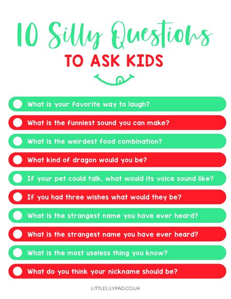 Silly Questions To Ask Kids Fun Questions For Kids Kids Questions