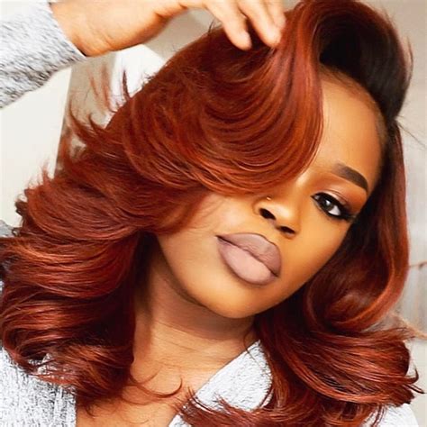 Copper Burnt Orange Hair Color African American Best Hairstyles In 2020 100 Trending Ideas