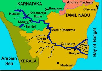 From wikimedia commons, the free media repository. Does the Kaveri River flow through Kerala? - Quora