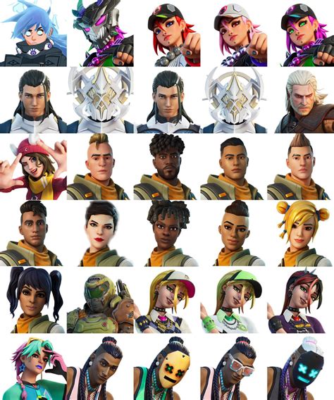 Chapter 4 Season 1 New Skins Via Hypex Rfortniteleaks