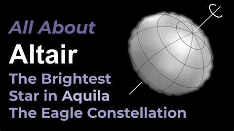 Altair The Brightest Star Of Aquila The Eagle Constellation