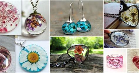 Aprende cómo encapsular flores deshidratadas y hacer joyería ~ Haz