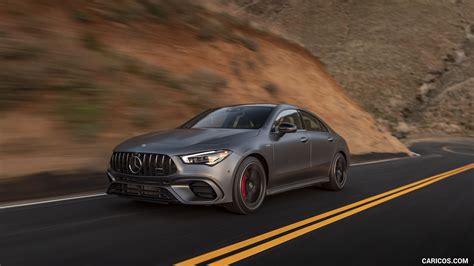 2020 Mercedes Amg Cla 45 Us Spec Front Three Quarter Caricos