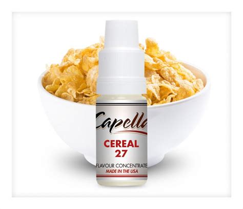 Capella Flavour Cereal 27 Wholesale Wholesale Flavours