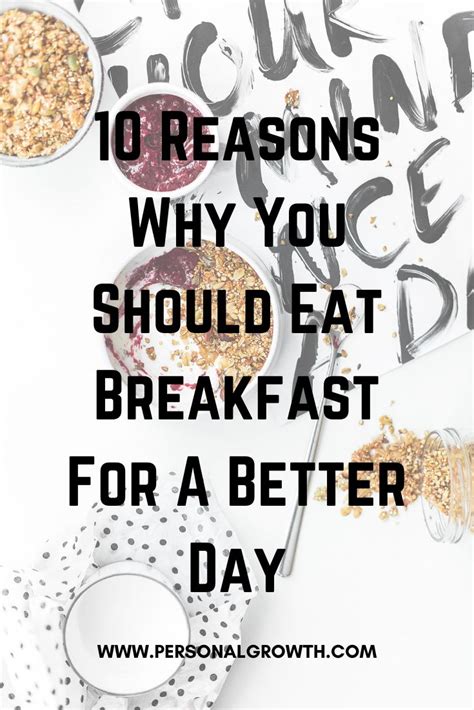 10 Reasons Why You Should Eat Breakfast For A Better Day Eat