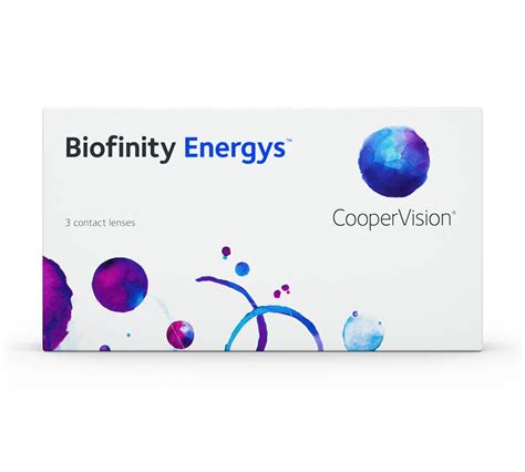 Biofinity Energys 3 Contact Lenses Cooper Vision Clearly