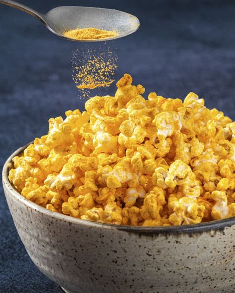 Cheese Popcorn Recipe Homemade With Cheese Powder Kitchn