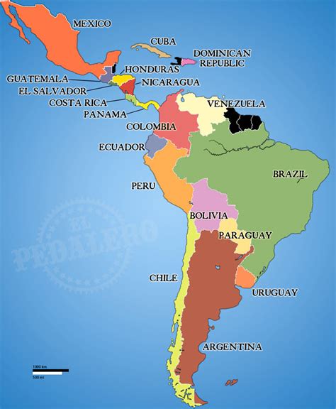 América Latina Lateinamerika Karte América Latina Te Explicamos Todo