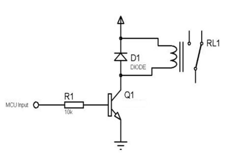 Relay Diode Circuit Diagram Wiring Diagram