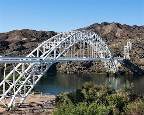 Old Trails Arch Bridge Colorado River Topock Az Photograph By