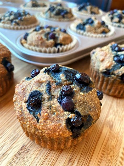 Sugar Free Vegan Blueberry Muffins Popsugar Fitness
