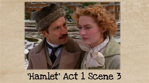 Hamlet Act 1 Scene 3 Summary And Analysis YouTube