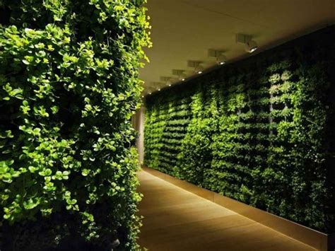 Greenwalls With Lighting Effects For Indoor Decoration Green Wall