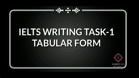 Ielts Writing Task 1 Table Band 9 Answer Illuminate Ielts Youtube