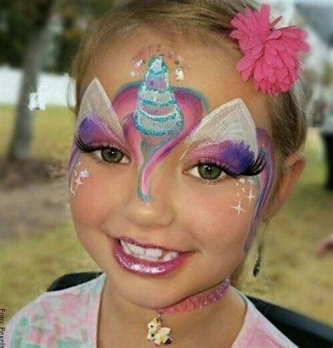 Álbumes 90 foto cara maquillaje de unicornio para niñas el último