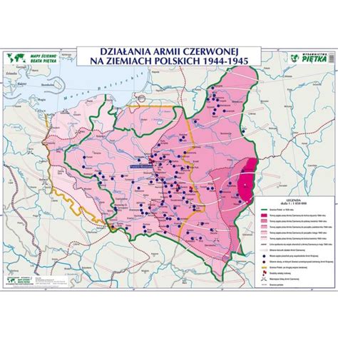 Dwustronna Mapa Ścienna Historyczna Polska Po Ii Wojnie Światowej