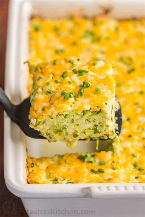 The fresh, versatile ingredient is delicious and so good for you. Cheesy Zucchini Casserole Recipe - NatashasKitchen.com