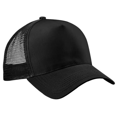 Beechfield Mens Half Mesh Adjustable Trucker Cap Baseball Hat Ebay