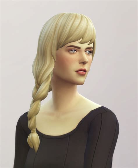 Ep02 Braid Fishtail Edit V1 One Side At Rusty Nail Sims 4 Updates