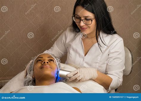 Ultrasound Chromotherapy Hardware Cosmetology Stock Image Image Of
