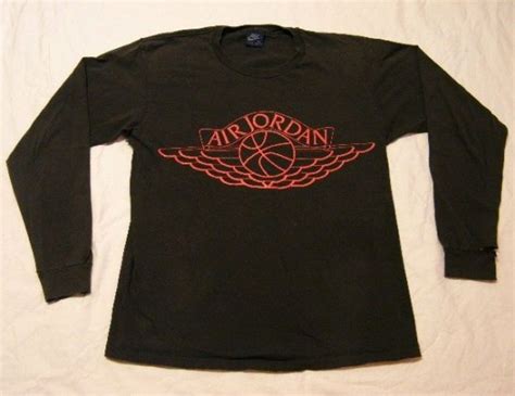 Maybe you would like to learn more about one of these? Vintage Gear: Air Jordan "Wings" Long Sleeve Shirt - Air ...