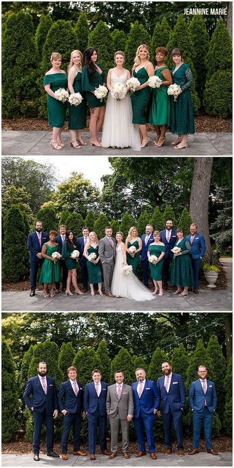 Top 5 Early Summer Navy Blue Wedding Ideas Naby Blue And Emerald Outdoor Woodland Wedding