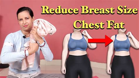 How To Reduce Breast Size Breast Reduce Exercise And Trick Reduce