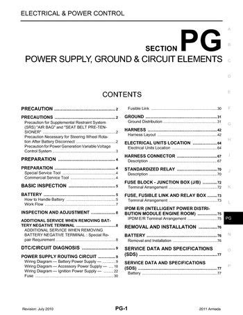 Maybe you would like to learn more about one of these? Download 2011 Nissan Armada - Power Supply, Ground & Circuit Elements (Section PG) PDF Manual ...