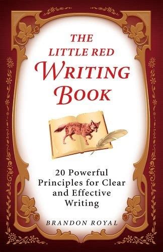 the little red writing book by brandon royal gp product b0074b56dy ref cm