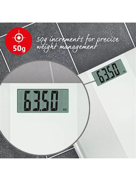 Salter Ultimate Accuracy Digital Bathroom Scale Glass