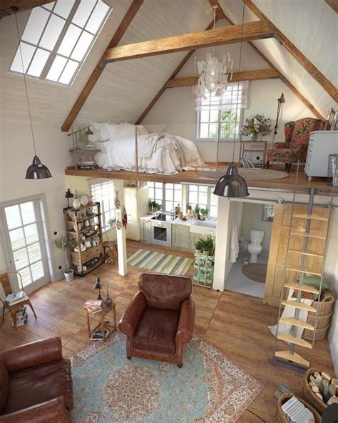 5 Inspiring Modern Farmhouse Décor Ideas Tiny House Loft Tiny House