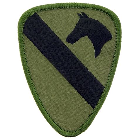 Us Army 1st Cavalry Division Patch Green 3